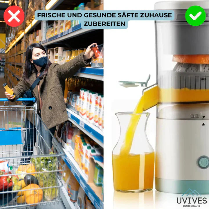 NutriSqueez – Genießen Sie schnell und einfach gesunde Säfte!