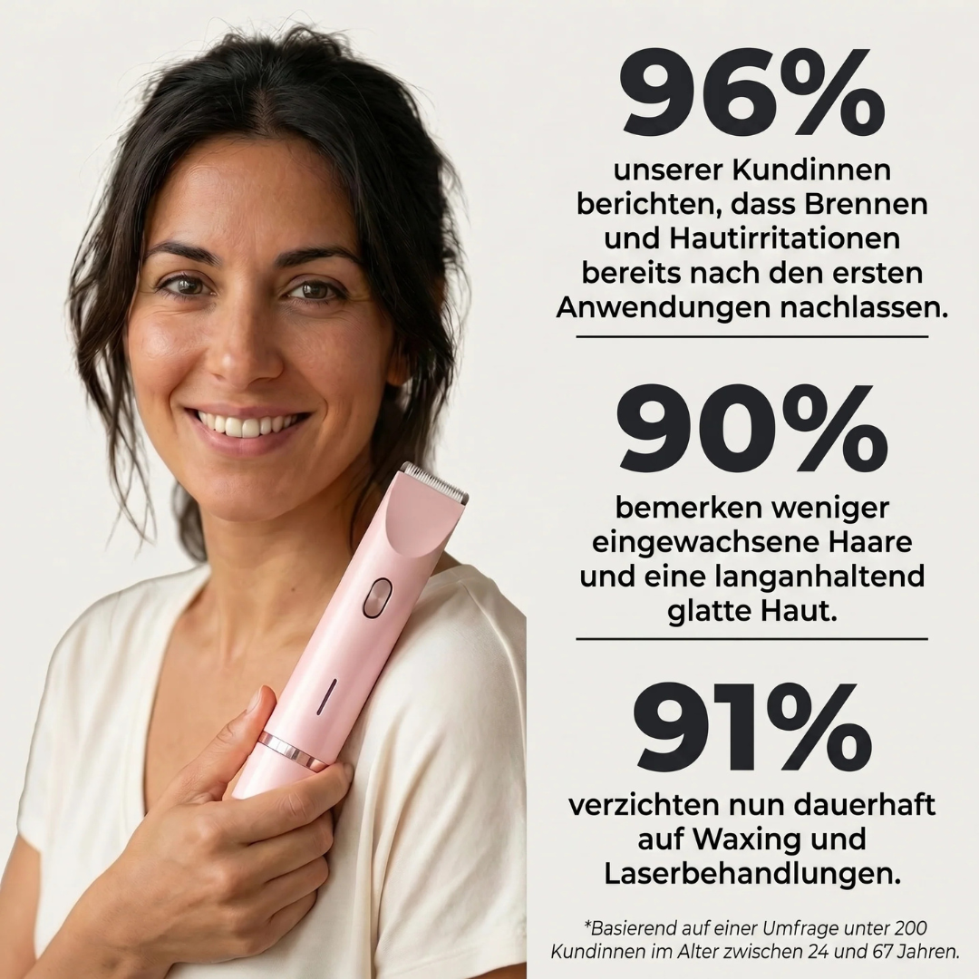 2-in-1-Elektro-Körpertrimmer
