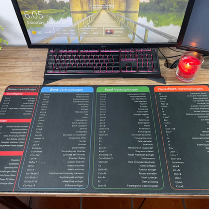 Tapis de souris Office Shortcut