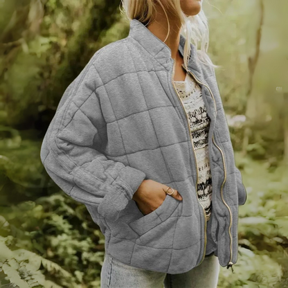 Gestepptes Oversize-Jacke