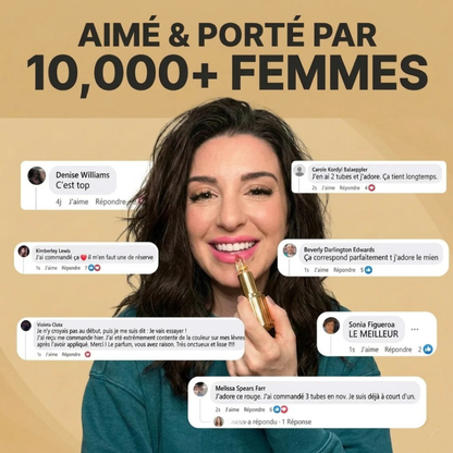 Baume à lèvres révélateur de teinte