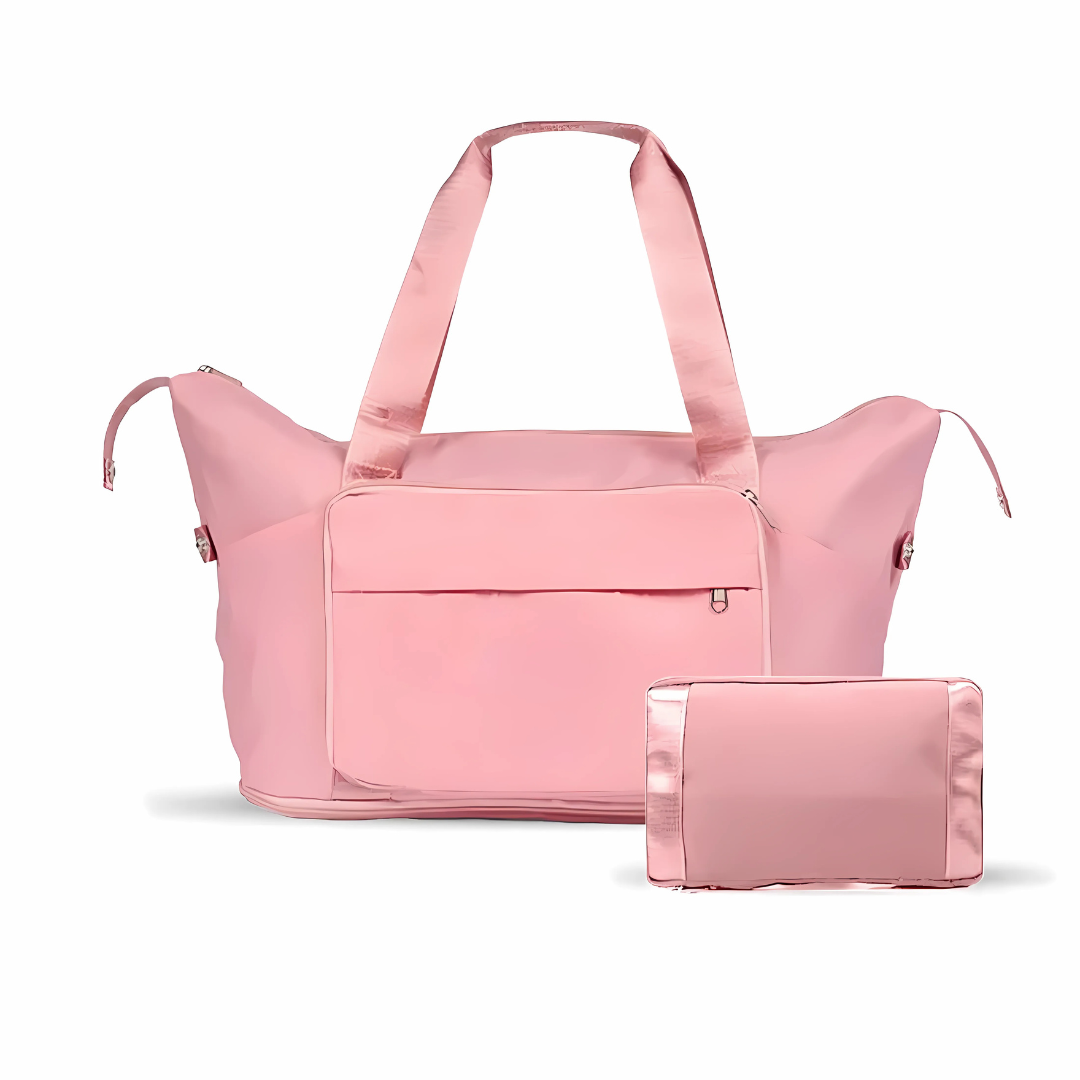 Reisetasche mit Trolleyhalterung