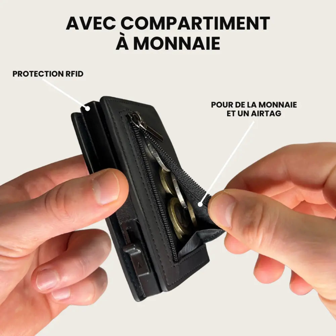 Sichere Kompaktbrieftasche