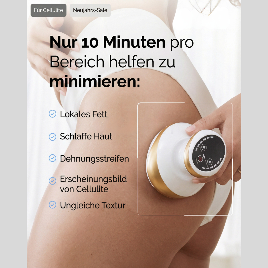 Anti-Cellulite-Gerät mit Wärme- und Massagefunktion