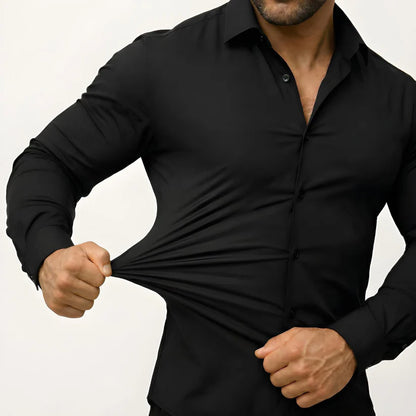Chemise élégante sans repassage