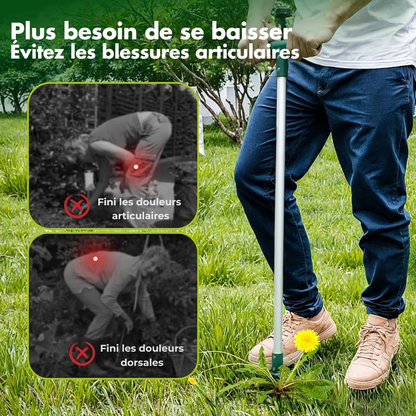 Outil de désherbage ergonomique