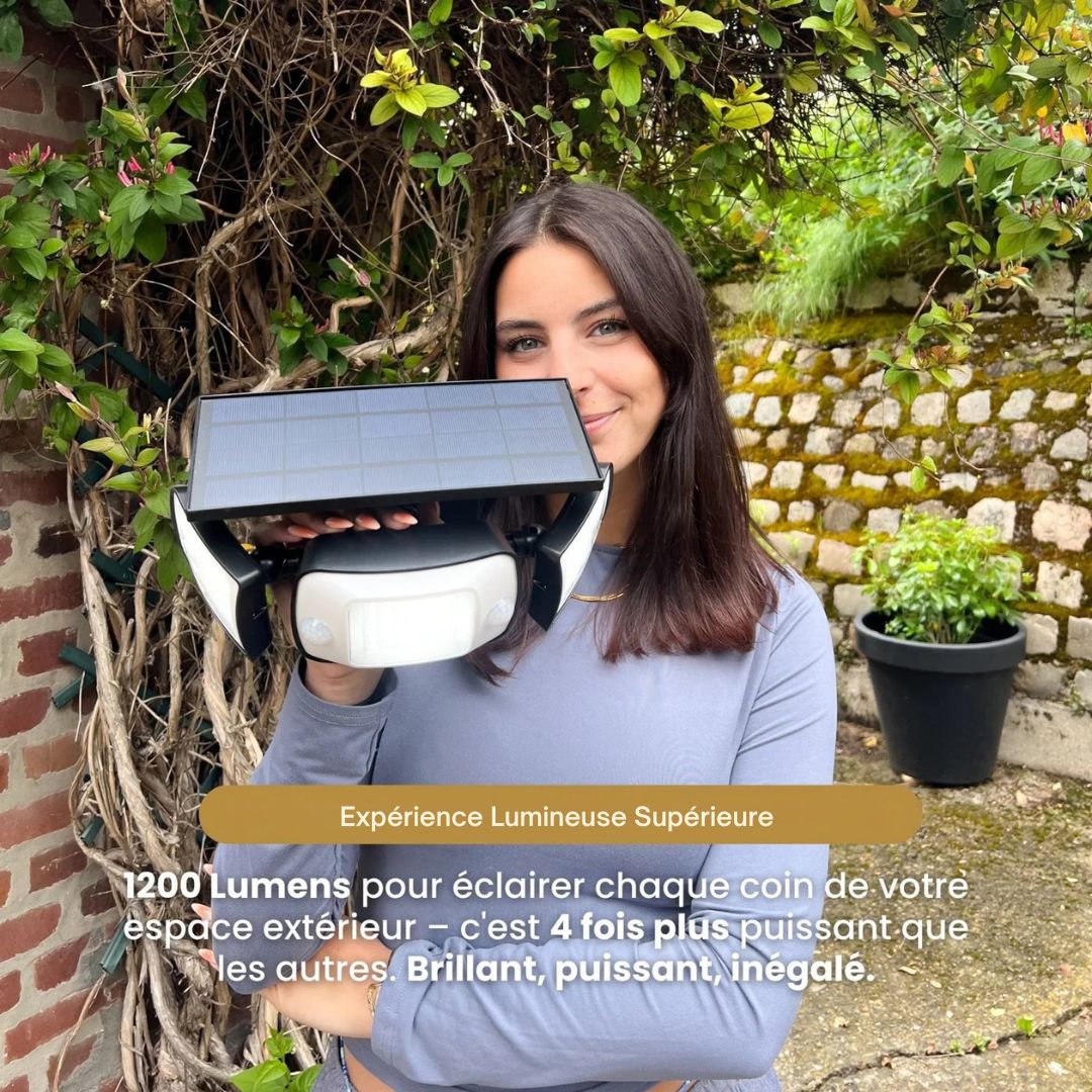 Projecteur Solaire Extérieur Intelligent