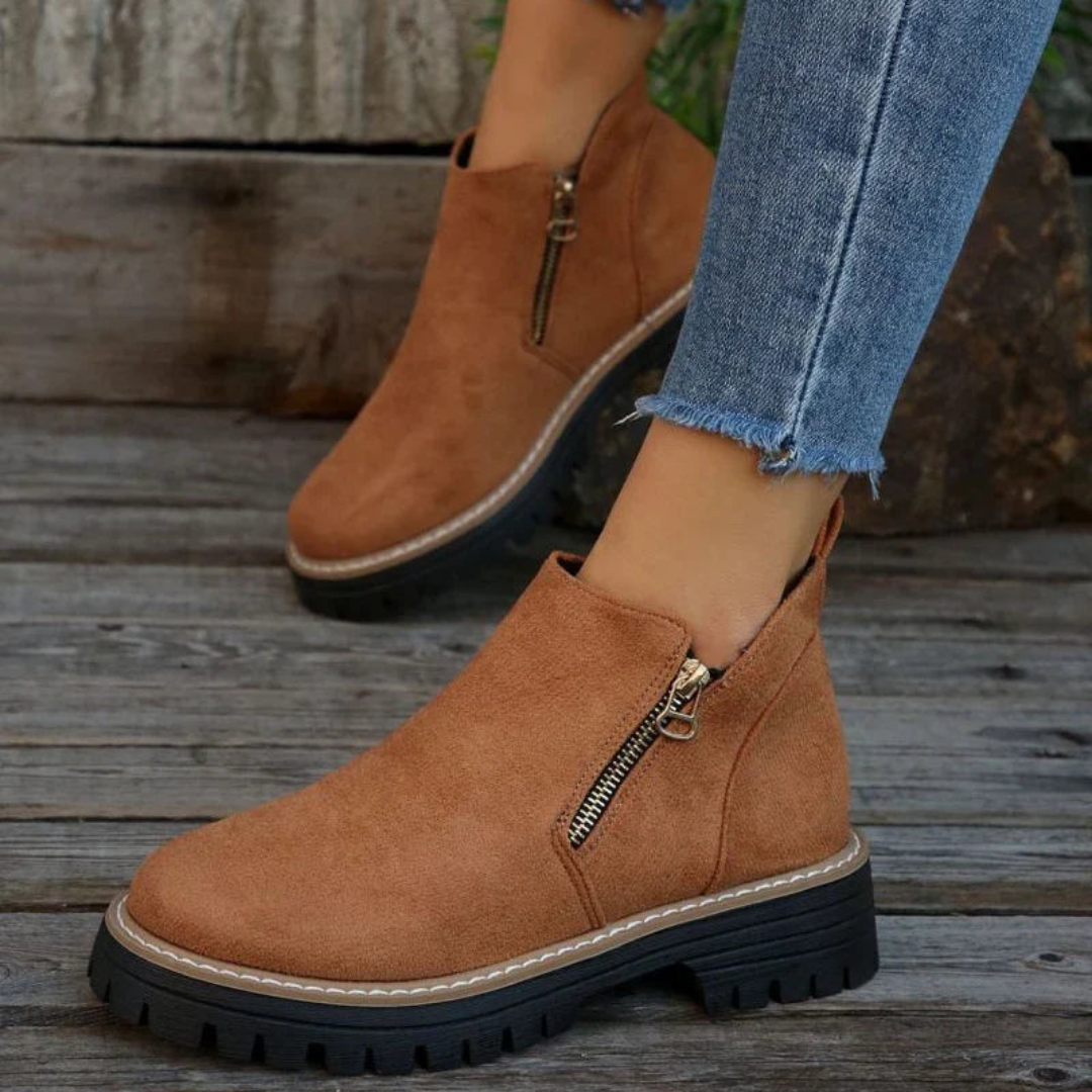 bottines femme confort orthopédique