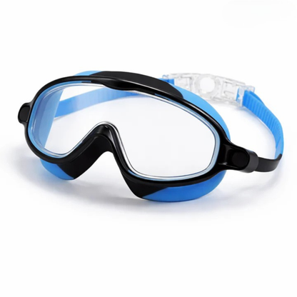 Lunettes de natation enfants à clip facile et anti-buée
