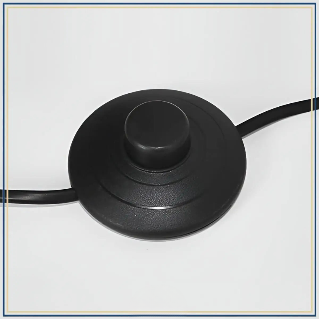 Lampadaire décoratif en verre texturé