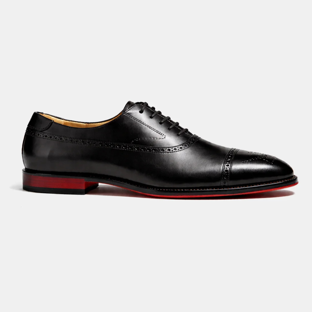 Elegante Richelieu-Brogues für Herren