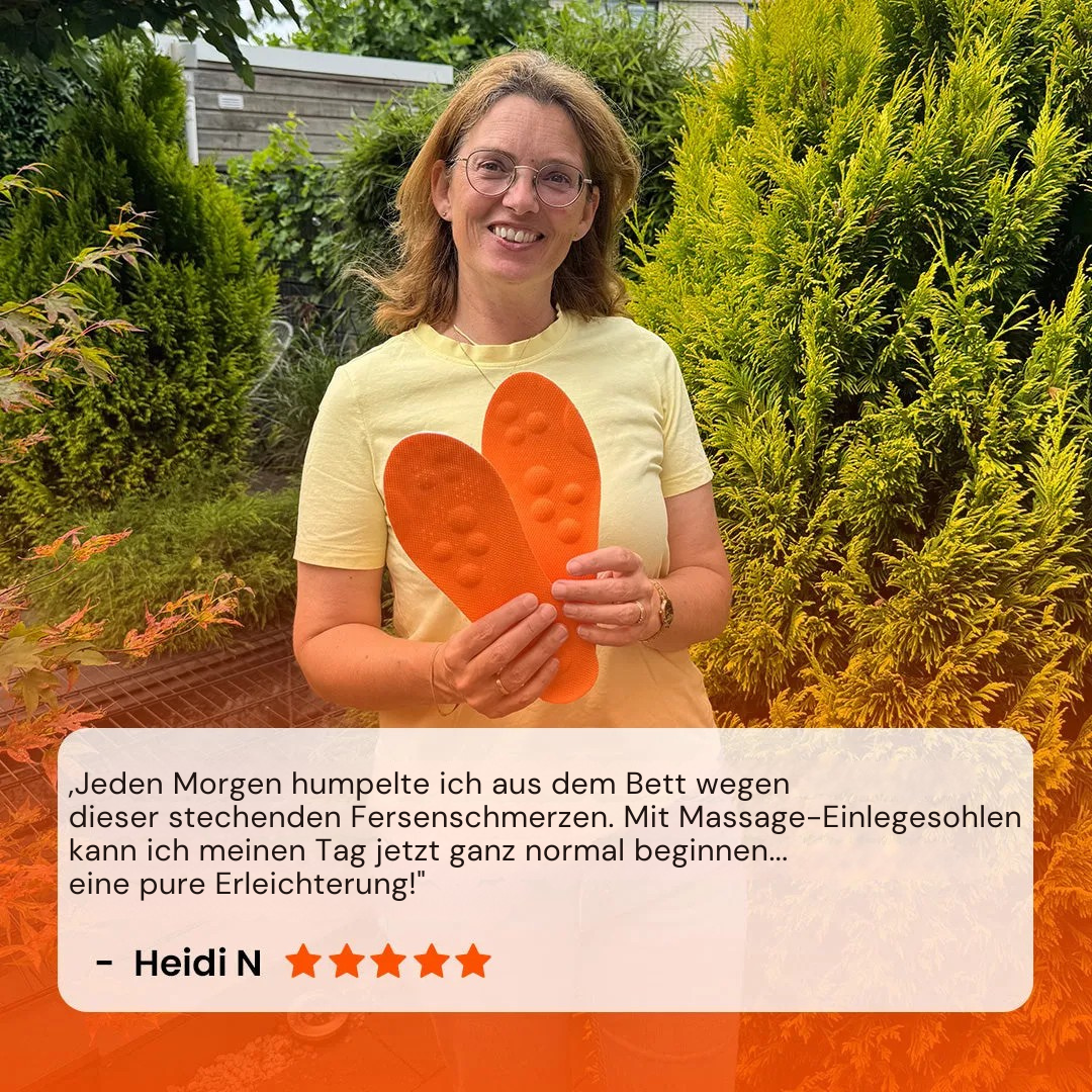 Massage-Einlegesohlen