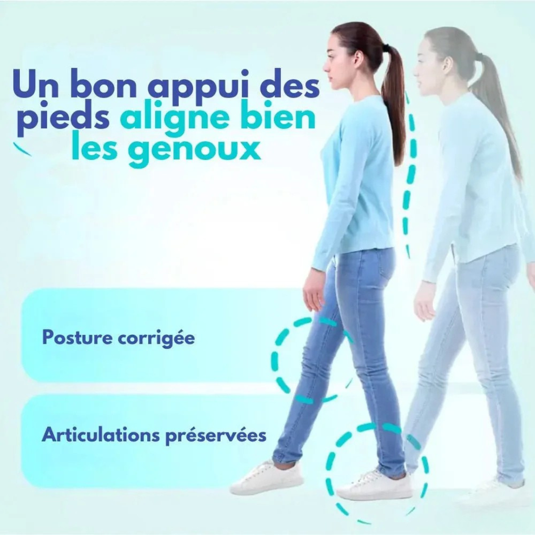 Semelles orthopédiques confort total