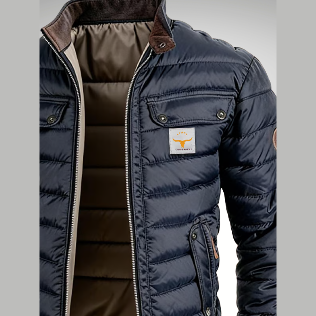 Elegantes und bequemes Langarm-Poloshirt für Herren