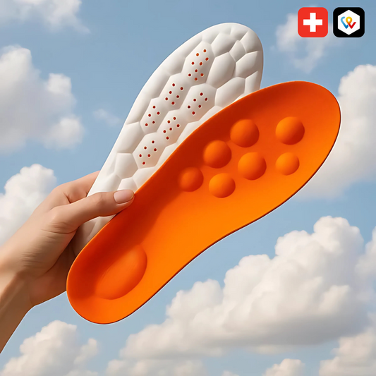 Ergonomische Massage-Einlegesohlen für den Alltag