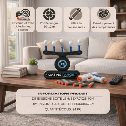 Jeu de tir aux balles flottantes