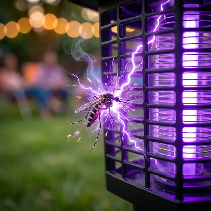 Lampe Solaire Anti-Insectes Extérieur