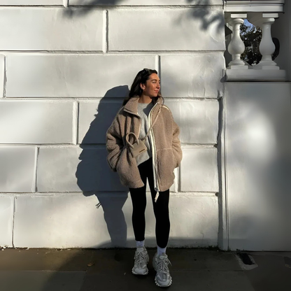 Kuschelige Damen-Winterjacke