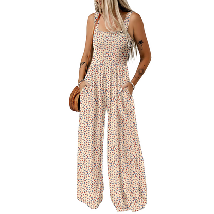Combinaison imprimée bohème femme