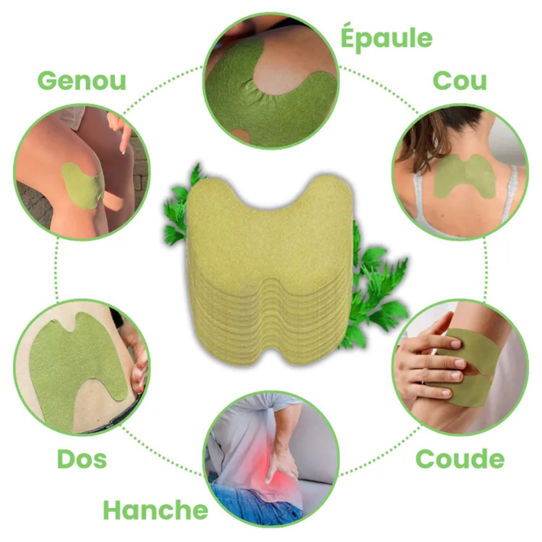Patch anti-douleur naturel pour articulations