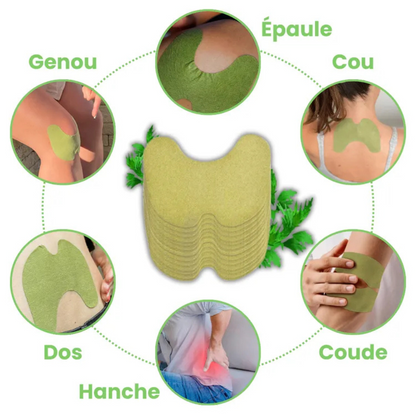 Patch anti-douleur naturel pour articulations