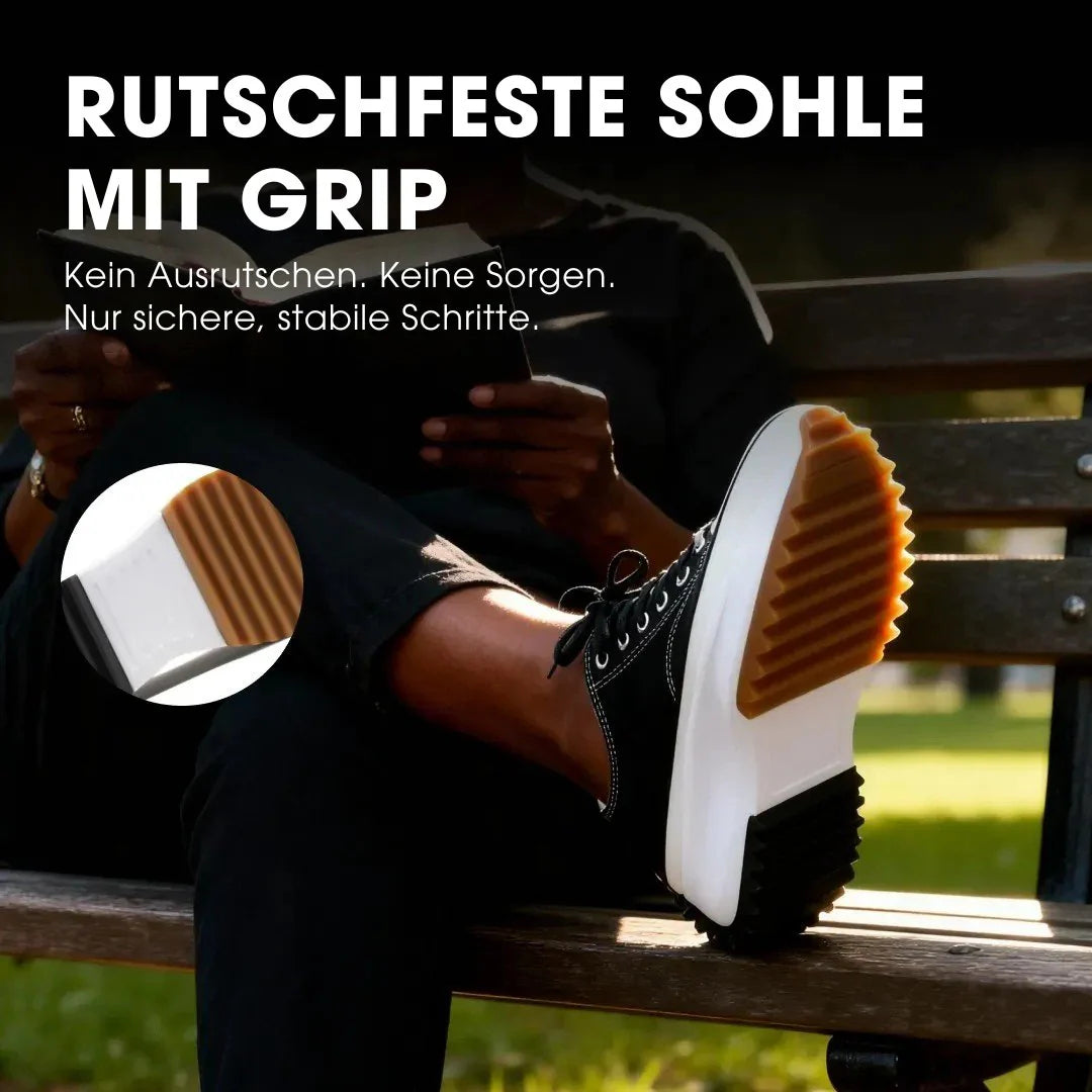 Bequeme orthopädische Herrenschuhe