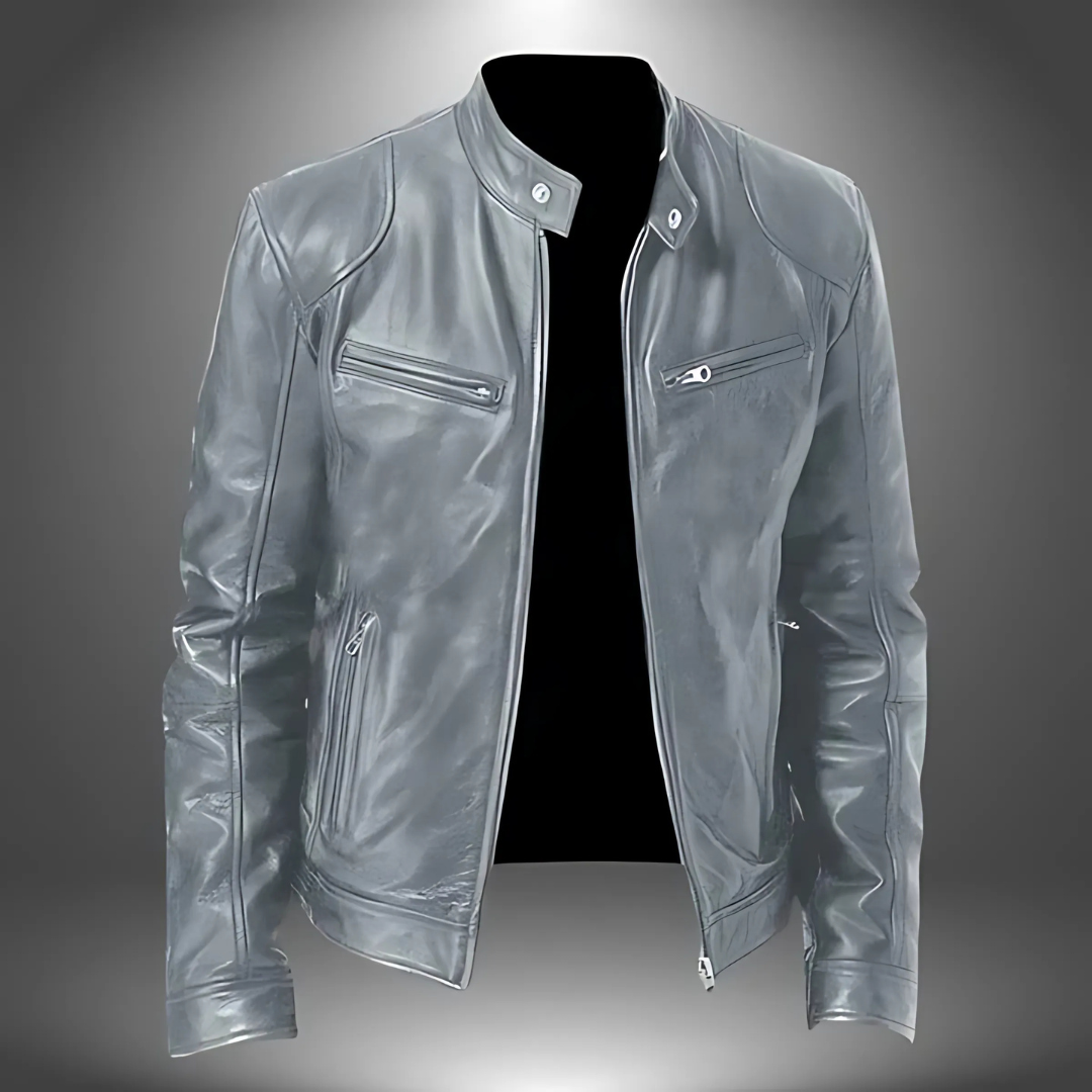 Veste en Cuir Artisanal Homme