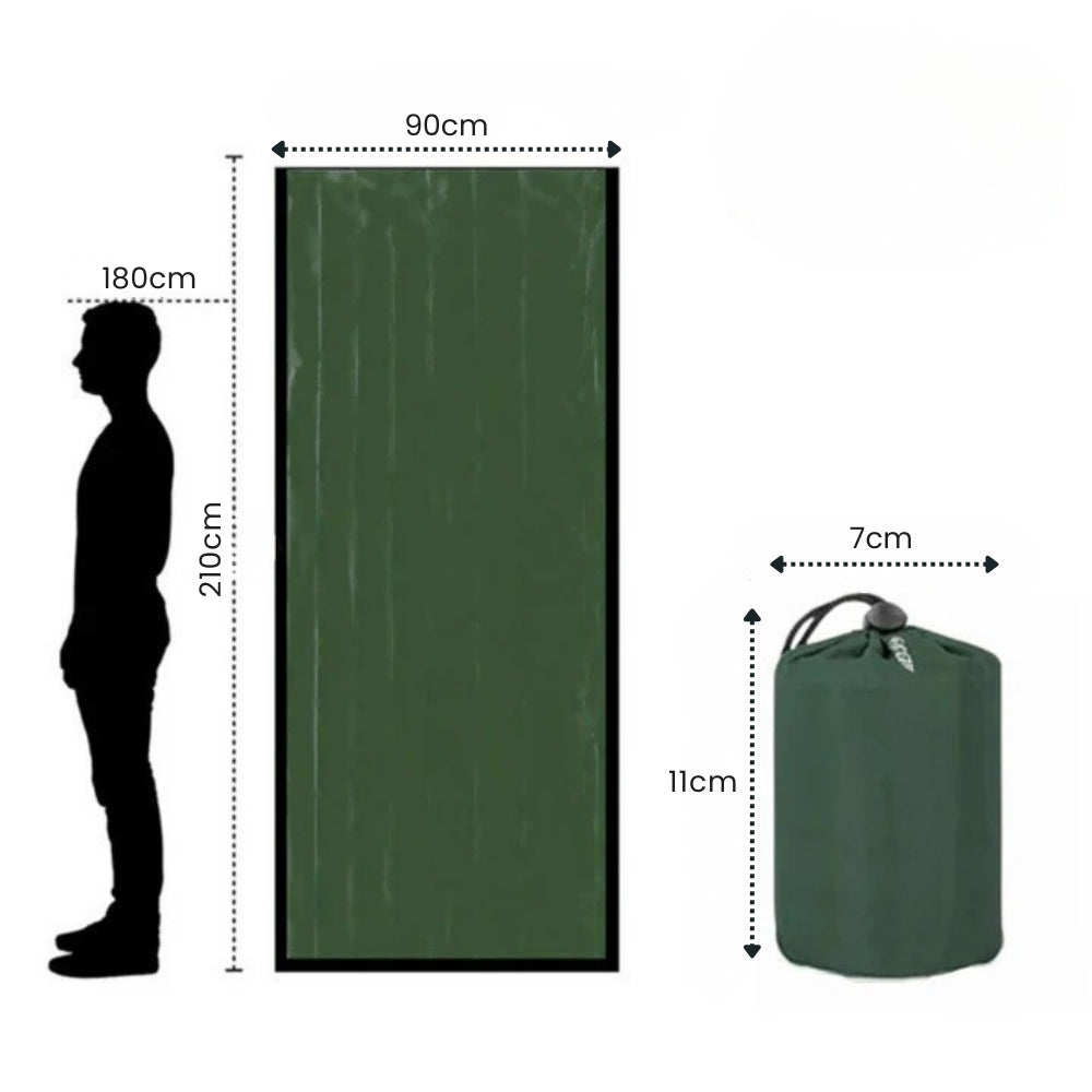 Kompakte, wasserdichte Überlebens-Tasche
