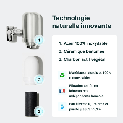 Filtre Purificateur d’Eau pour Robinet