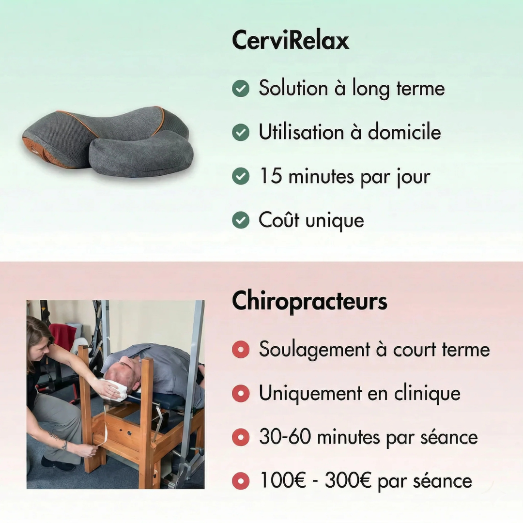 Coussin cervical chauffant de massage
