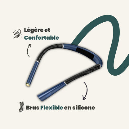 Lampe de lecture de Cou Flexible - Rechargeable