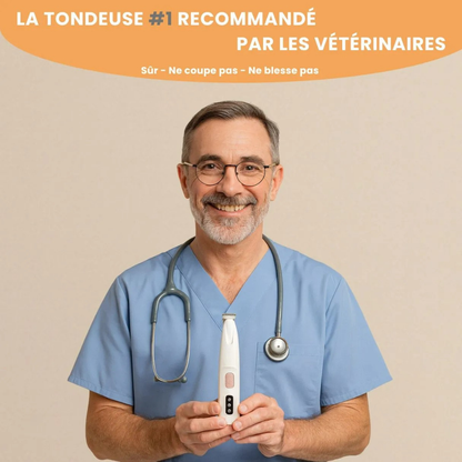 Tondeuse de précision pour chat