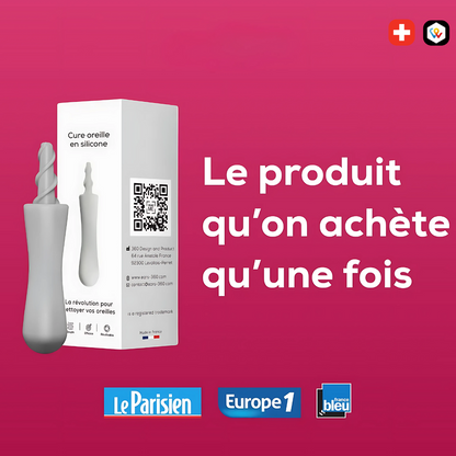 Cure-Oreilles Réutilisable en Silicone – Nettoyage Doux et Sécurisé