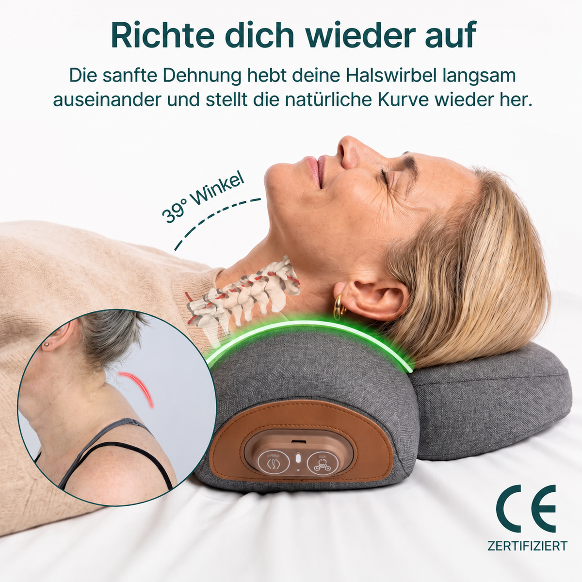 Coussin de Massage Cervical Multifonction