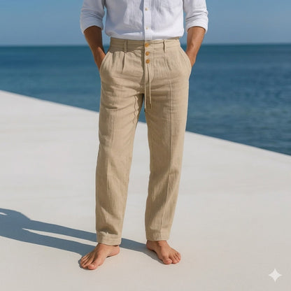 Leichte Leinenhose für Herren