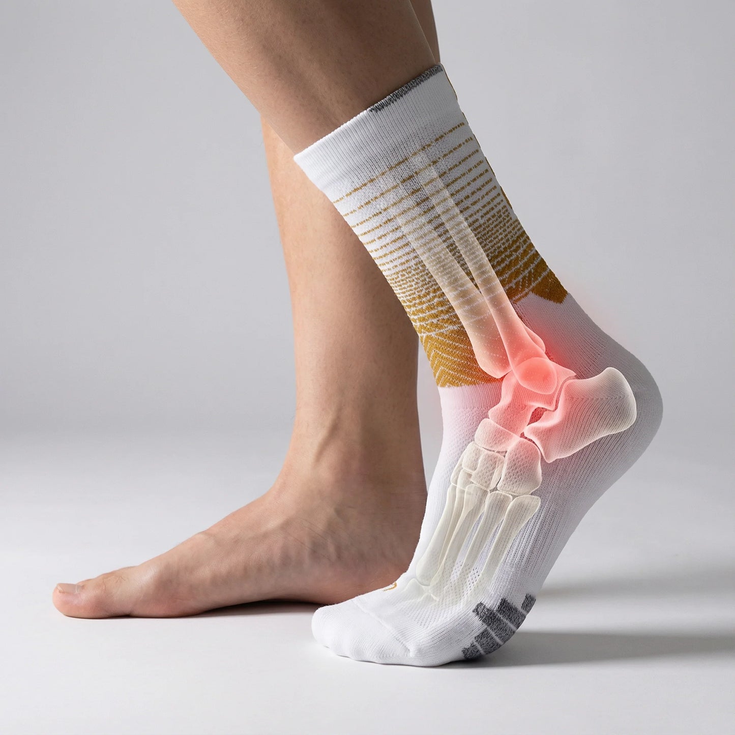 Chaussettes running respirantes maintien optimal sport