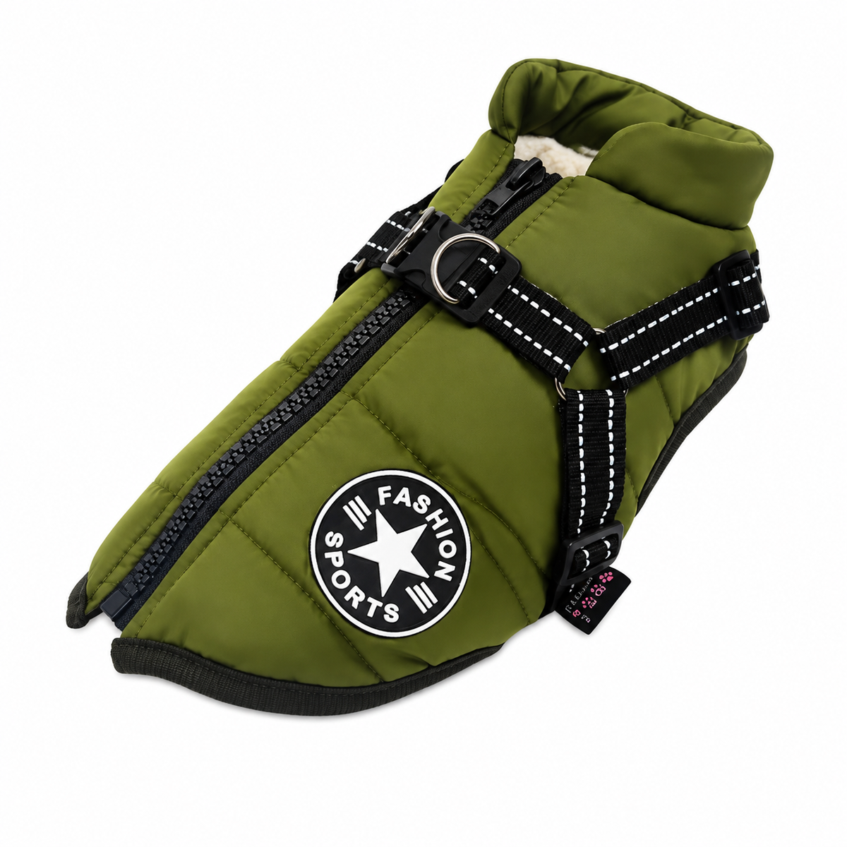 Veste d’hiver 2 en 1 pour chien