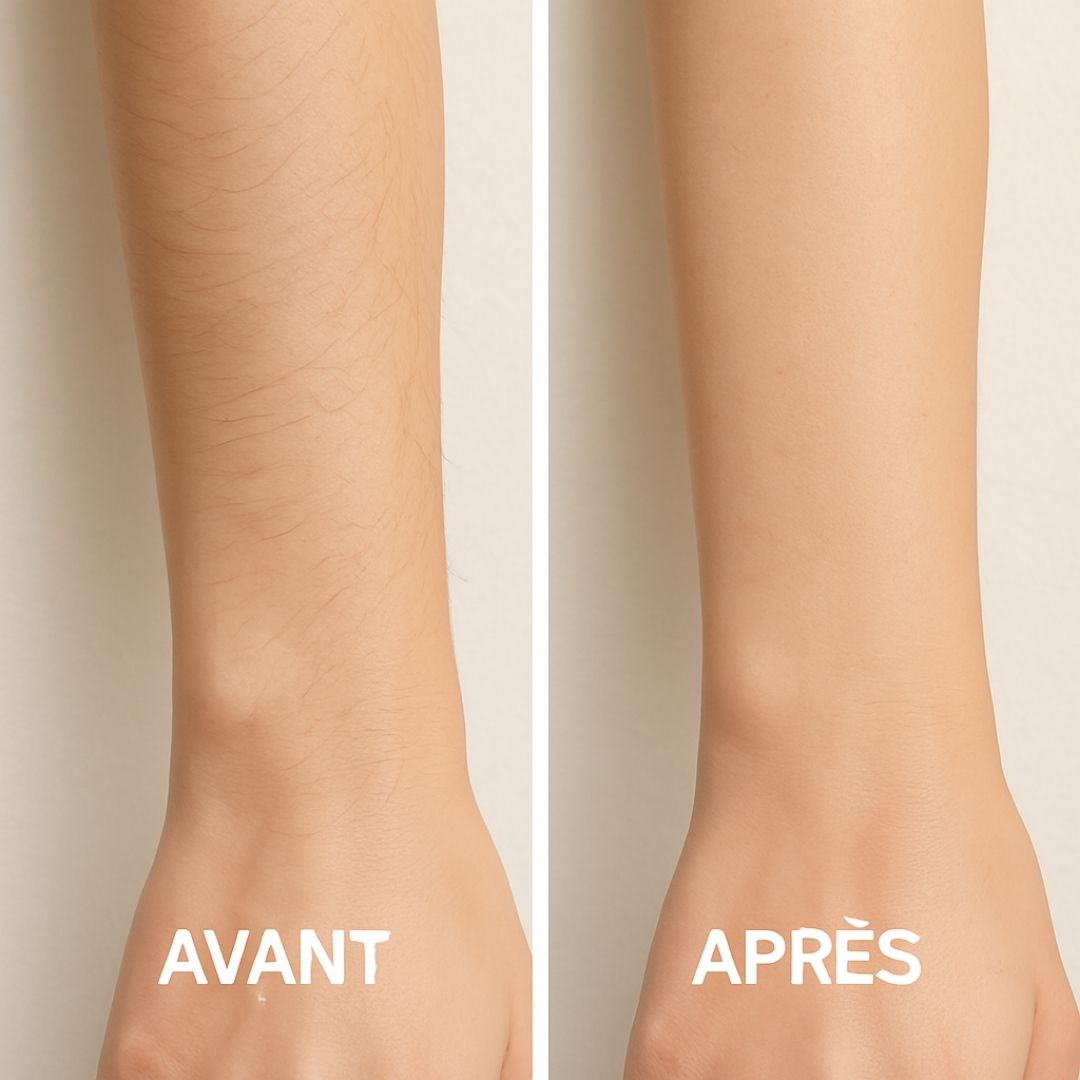 Rasoir électrique indolore pour une épilation douce et efficace