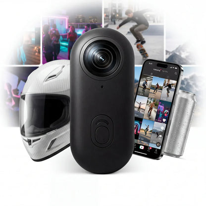 Mini Caméra Portable POV avec Transfert Vidéo Instantané