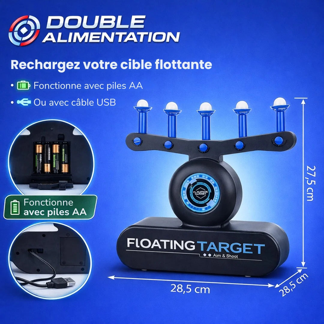 Jeu de tir aux balles flottantes