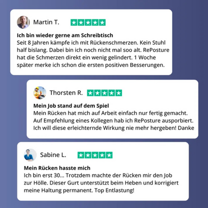 Haltungstrainer für Rücken