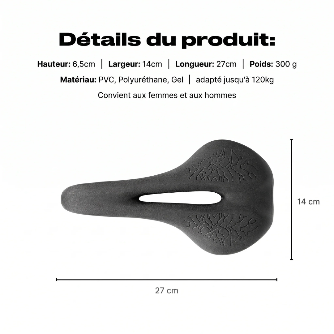 Selle Ergonomique pour Vélo