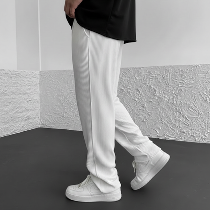 Cordhose mit elastischem Bund