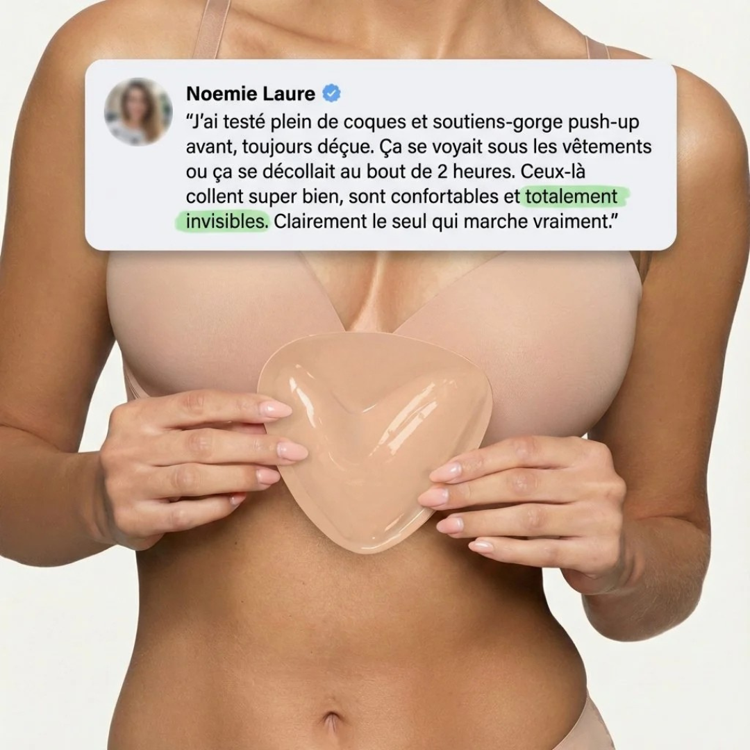 Inserts Push-Up Réutilisables — +2 Tailles Instantanées