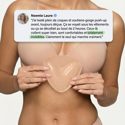 Inserts Push-Up Réutilisables — +2 Tailles Instantanées
