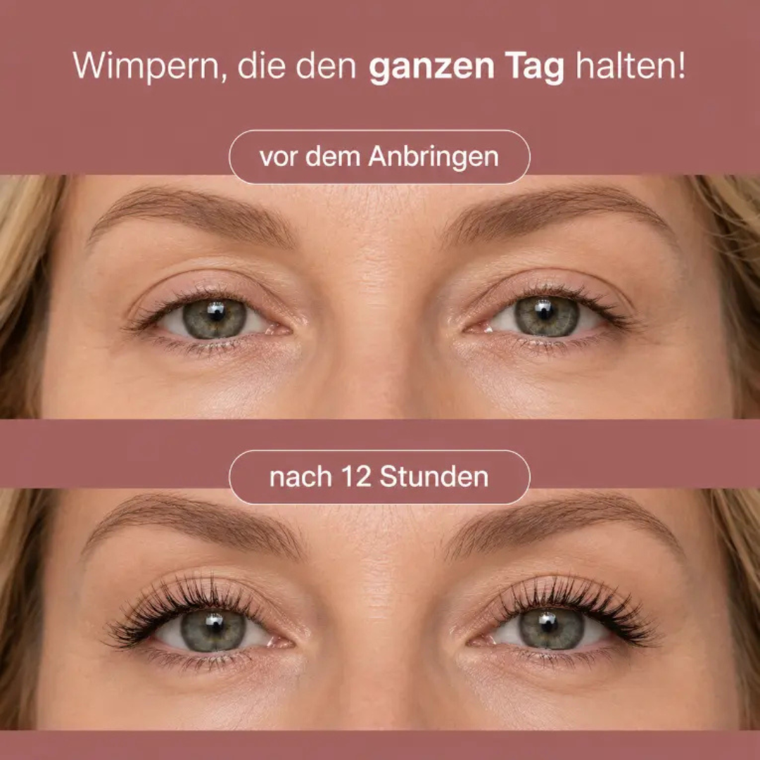 Magnetische Wimpern ohne Kleber
