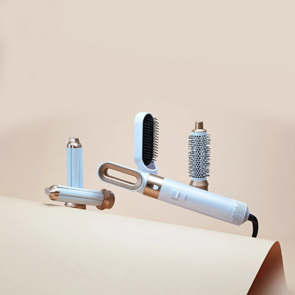 Styler Rotatif Cheveux Multifonction 5-en-1