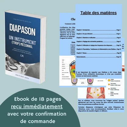 Diapason Thérapeutique Vibratoire Pour Soulagement Naturel