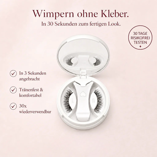 Wiederverwendbare magnetische Wimpern