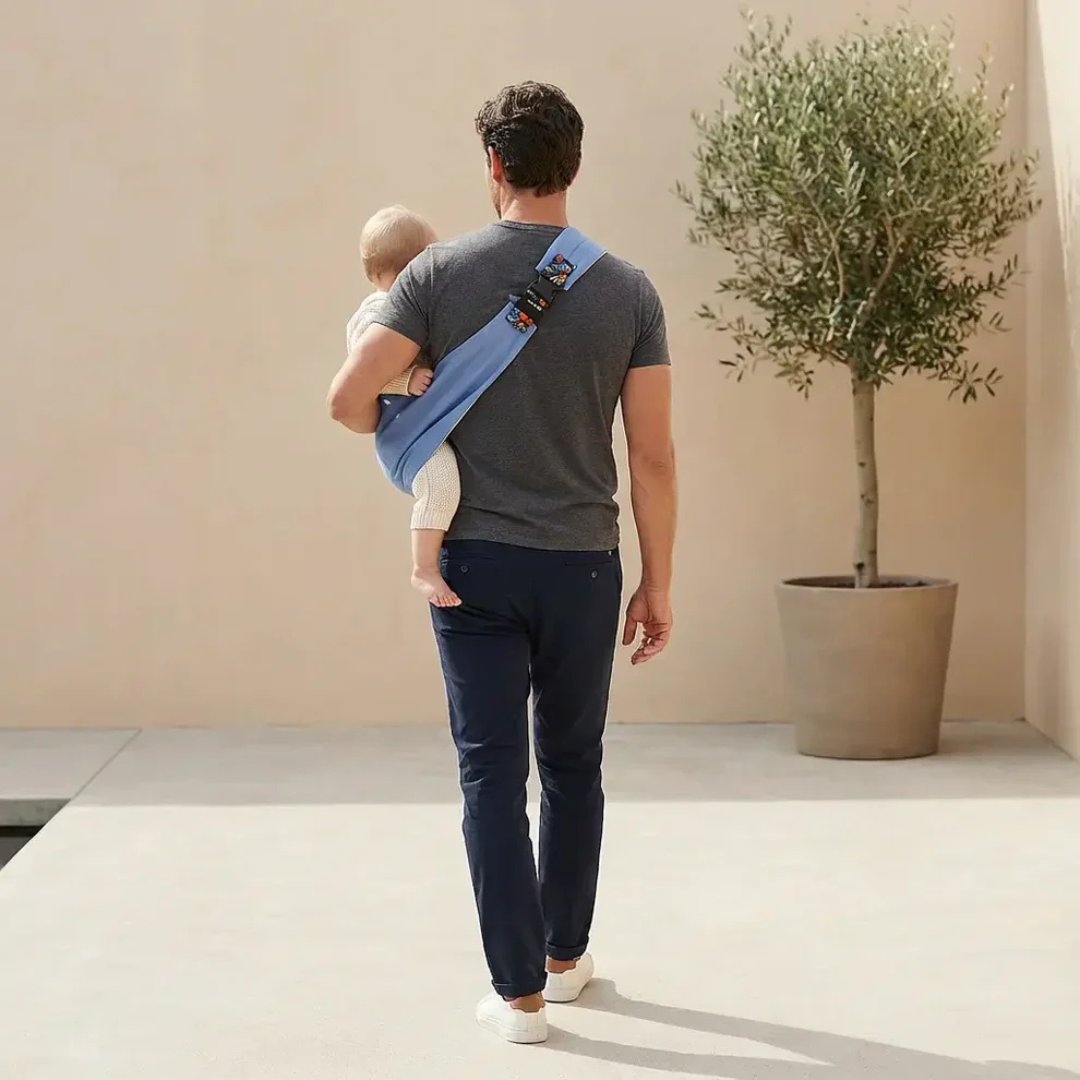 Porte-bébé ergonomique sécurisé